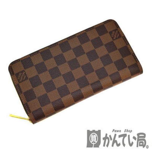 Louis Vuitton Zippy Wallet Damier Ebene Brown Long - Picture 1 of 8